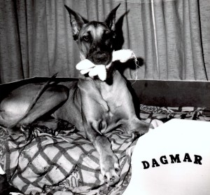 Dagmar in bed