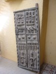 carved door