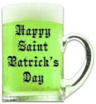 Mug of green beer